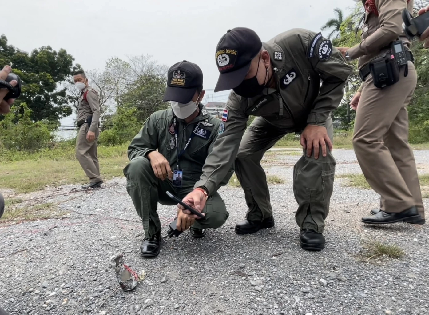 มือดีป่วนเมืองนำวัตถุคล้ายระเบิดวางหน้าป้อมตำรวจ