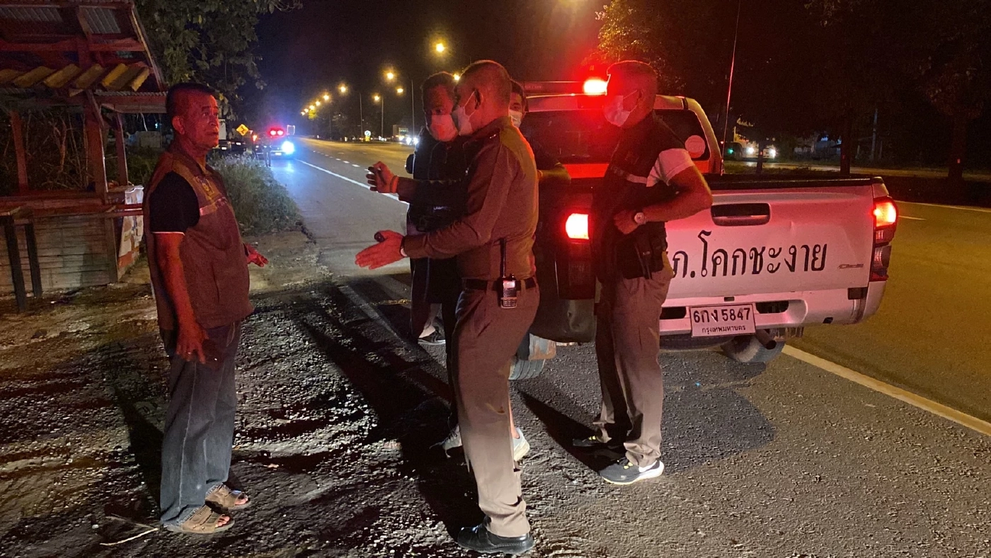 นาทีระทึกไล่ล่ากระบะปริศนา