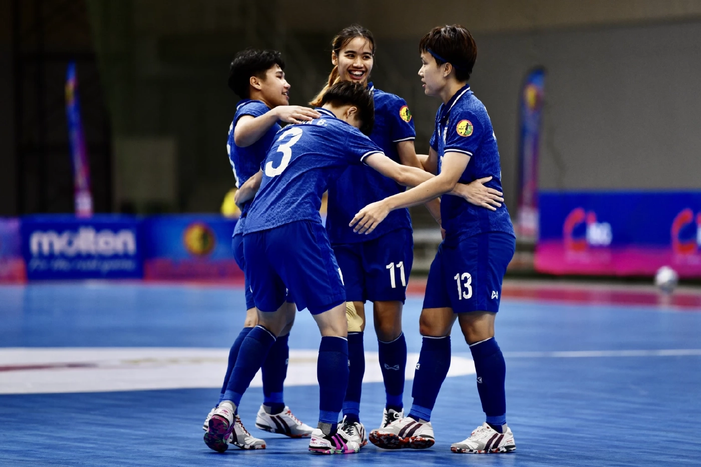 โต๊ะเล็กสาวไทยเจ๊าอินโด1-1ซิวแชมป์ NSDF