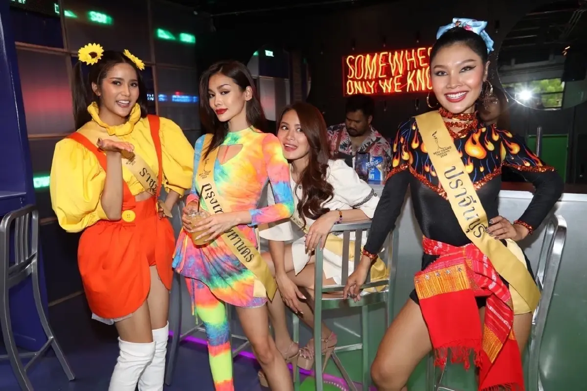 ก็สาดไปเลยสิคะ 77 สาวงาม "มิสแกรนด์" จัดเต็มชุดแซ่บเล่นน้ำสงกรานต์