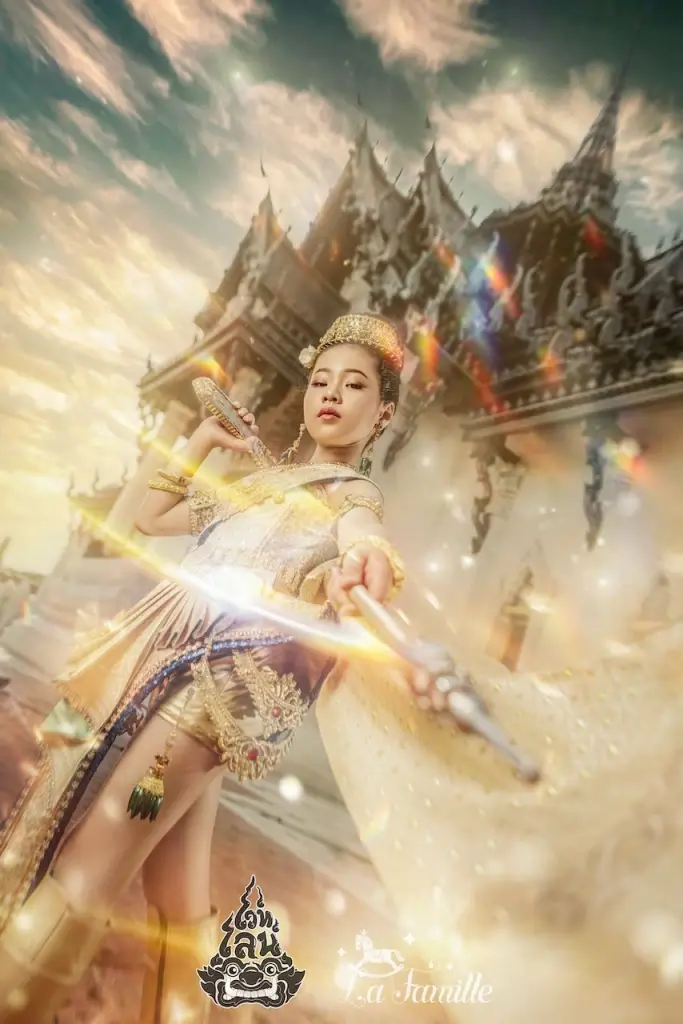 นึกว่าหลุดออกมาจากในหนัง “เก่ง ธชย” จัดเต็มแปลงโฉมวันสงกรานต์