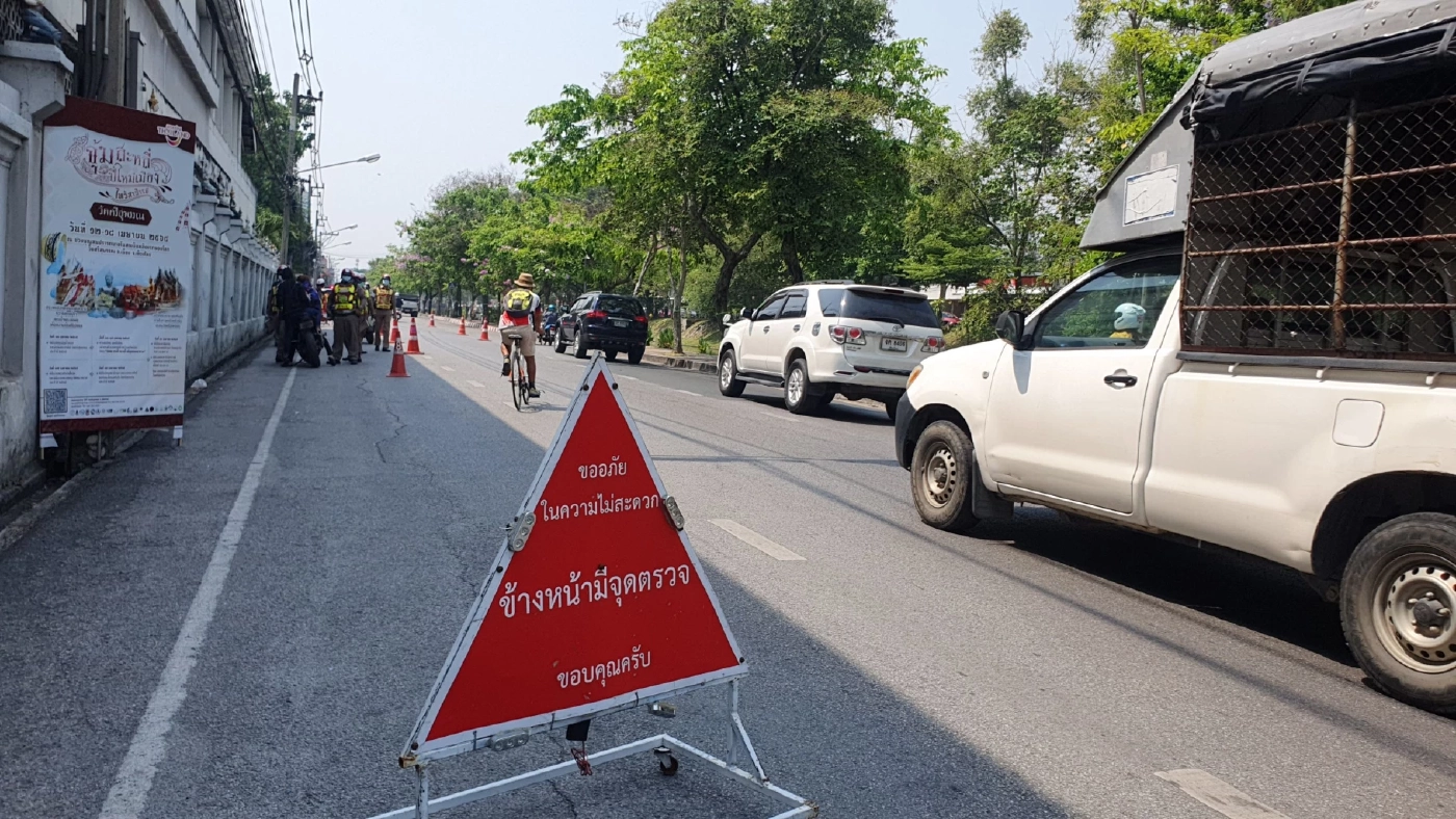 จับเมาแล้วขับช่วงสงกรานต์20รายต่อวัน