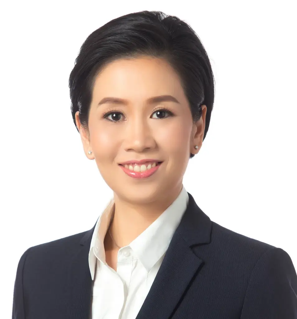 นางสาวรัชดา ธนาดิเรก กรรมการบริหารพรรคประชาธิปัตย์