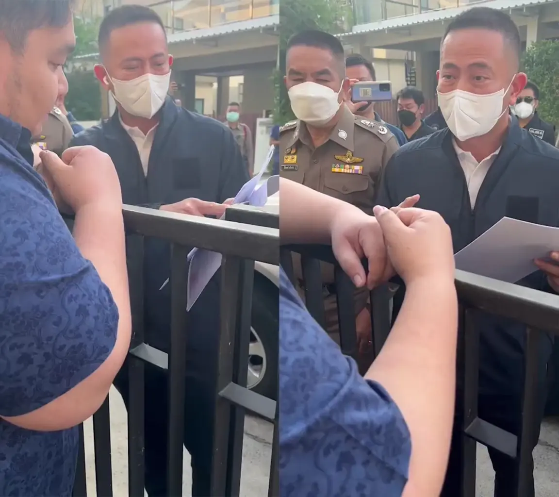 ด่วน! นำหมายศาลบุกรวบ "เจ้าของมังกรฟ้า" ค้นบ้านหรูย่านราชพฤกษ์(คลิปชมสด)