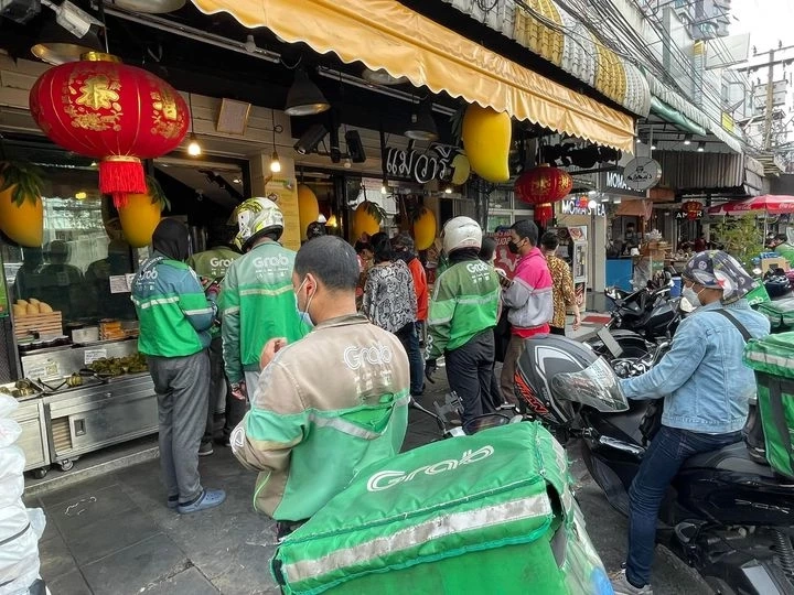 เมนูข้าวเหนียวมะม่วงในประเทศไทยขายดีจากกระแส มิลลิ