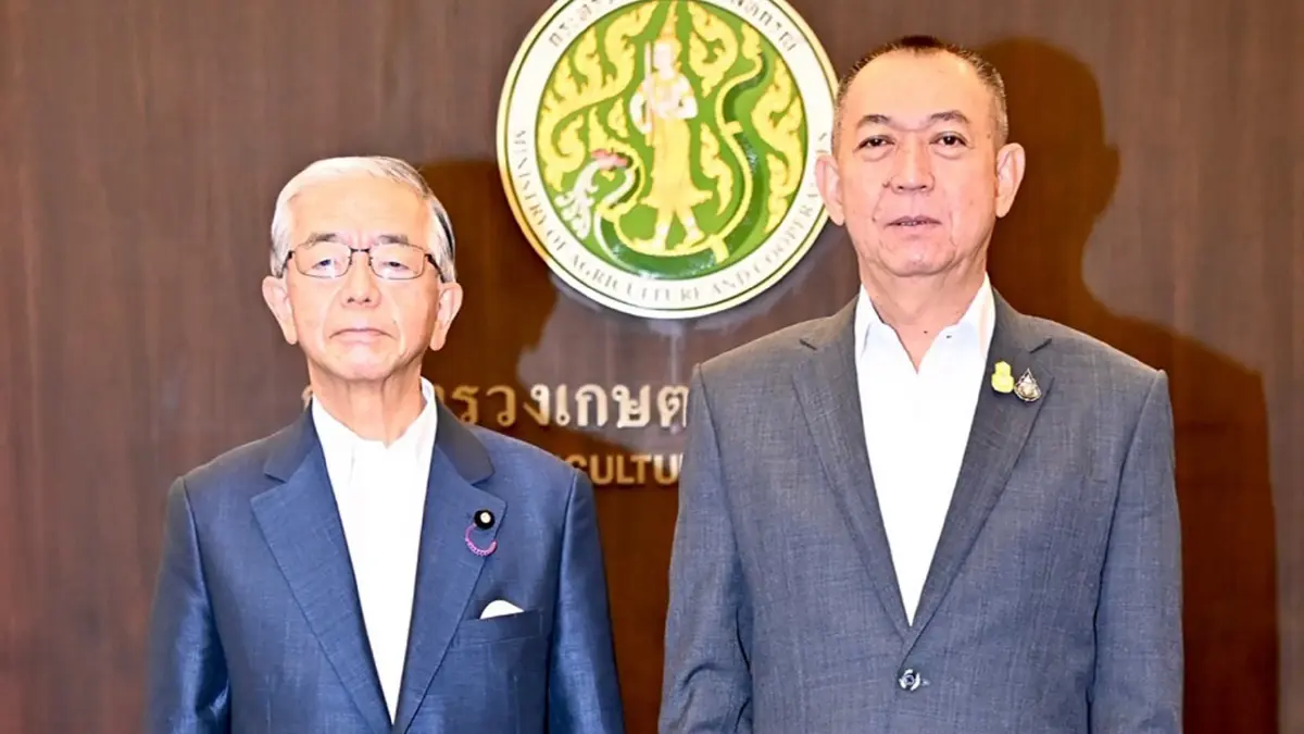 “เฉลิมชัย-เก็นจิโร” ผนึกกำลังหนุนเกษตรไทย-ญี่ปุ่น หมุนเวียน 1.3 แสนล้าน