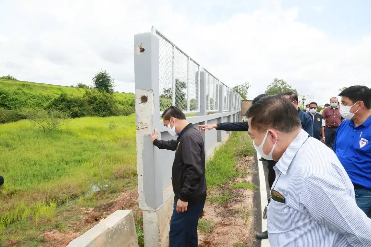 ทางจักรยานในโครงการปรับปรุงภูมิทัศน์สวนสาธารณะหนองกุดหวาย