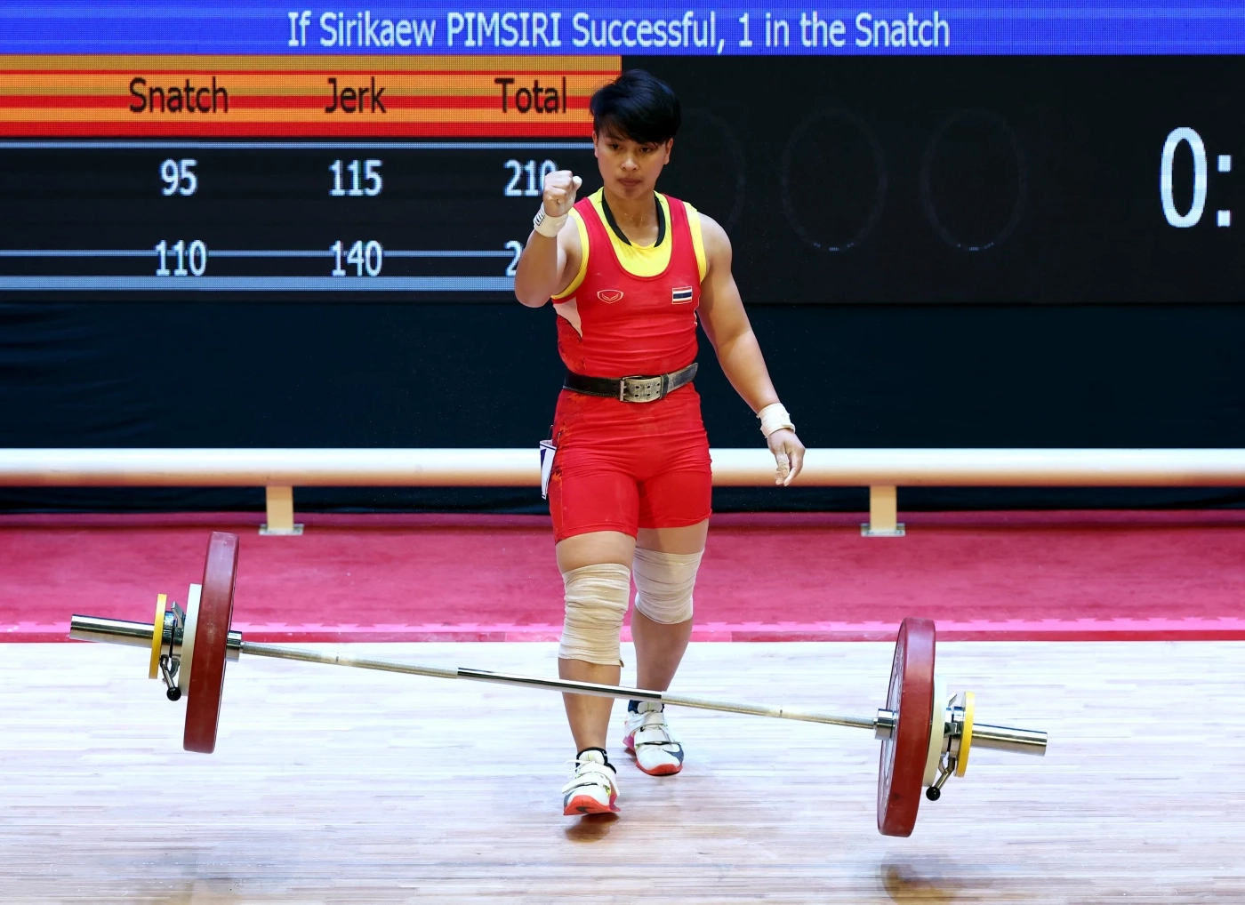 "วิษณุ"คว้าทองยกเหล็กซีเกมส์ "แนน-แต้ว"ได้เหรียญเงิน