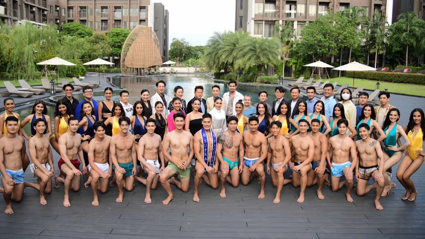 30 หนุ่มสาว “ซูปร้า ไทยแลนด์ 2022” งัดท่วงท่าลีลาสะบัดโชว์ในรอบชุดว่ายน้ำ