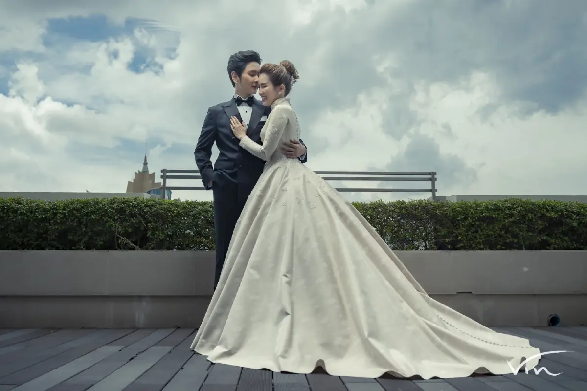 ประมวลภาพสุดประทับใจ โต๋ –ไบรท์ จูงมือวิวาห์หวานในแบบเรียบง่าย