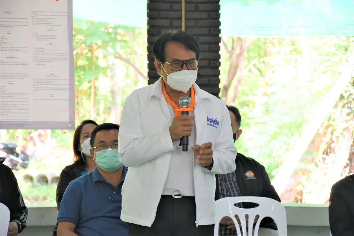 นายบุญชอบ  สิงห์คำ  ผู้ประสานงานประชาคมงดเหล้าจังหวัดมหาสารคาม
