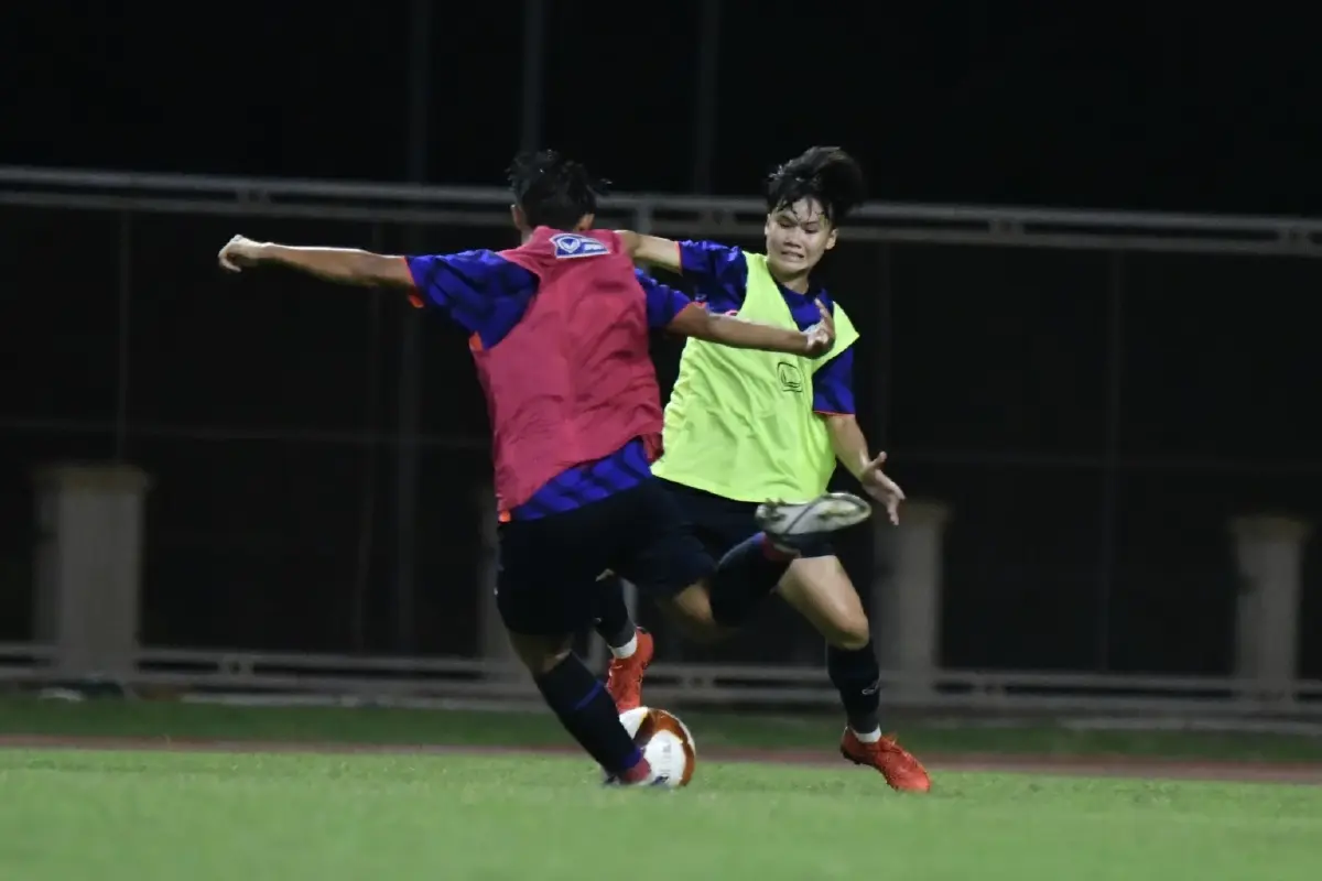 "ชบาแก้ว"ซ้อมต่อเนื่องก่อนดวลลาว "อิรวดี"ย้ำซีเกมส์ครั้งนี้ต้องแชมป์