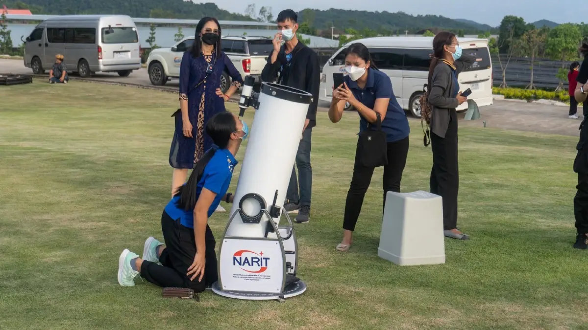 สวนนงนุชพัทยา ร่วมกับ หอดูดาวเฉลิมพระเกียรติ 7 รอบ พระชนมพรรษา ฉะเชิงเทรา นำเยาวชนเข้าร่วมกิจกรรมศูนย์เรียนรู้ด้านดาราศาสตร์