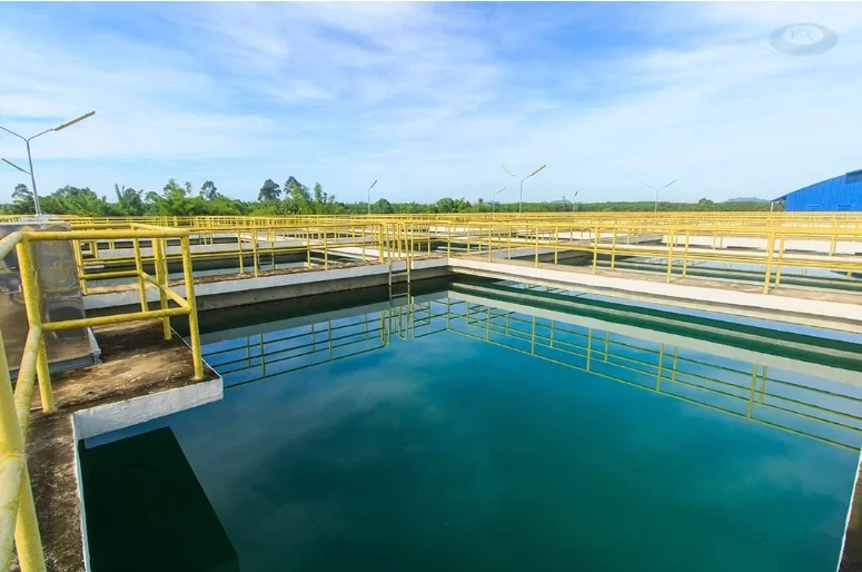 ภาพโครงการท่อส่งน้ำในพื้นที่เขตเศรษฐกิจพิเศษ หรือ EEC 