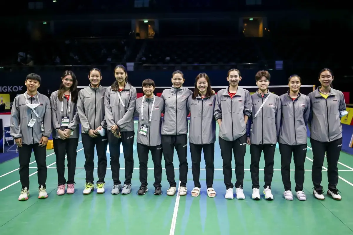 ขนไก่สาวไทยตบเดนมาร์กขาด 5-0 คู่ คว้าแชมป์กลุ่มเข้ารอบ 8 ทีมอูเบอร์ คัพ