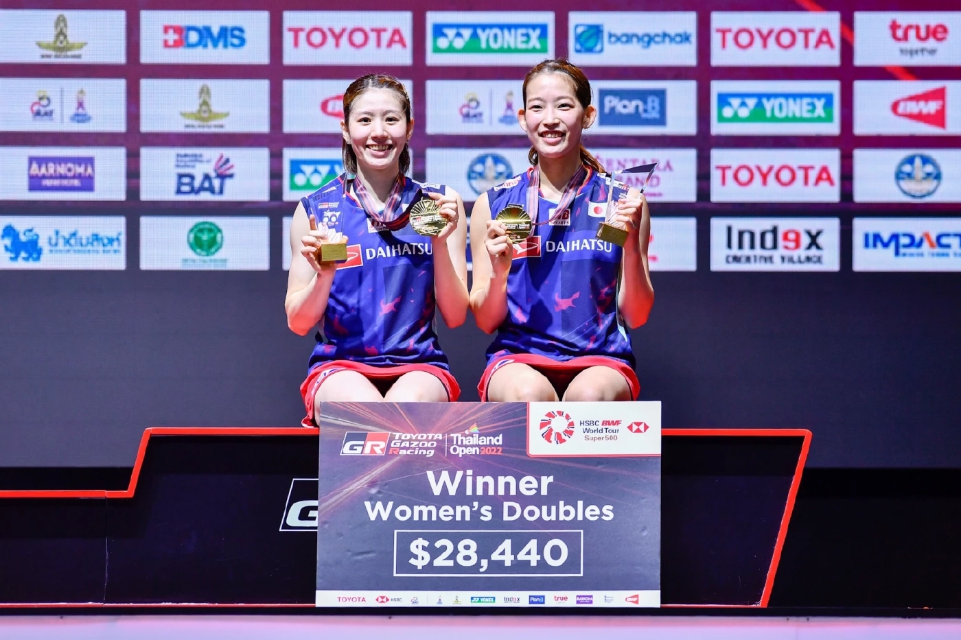 "ไท่ ซือ อิง" คว้าแชมป์หญิงเดี่ยวไทยแลนด์ โอเพ่น สมัยแรก