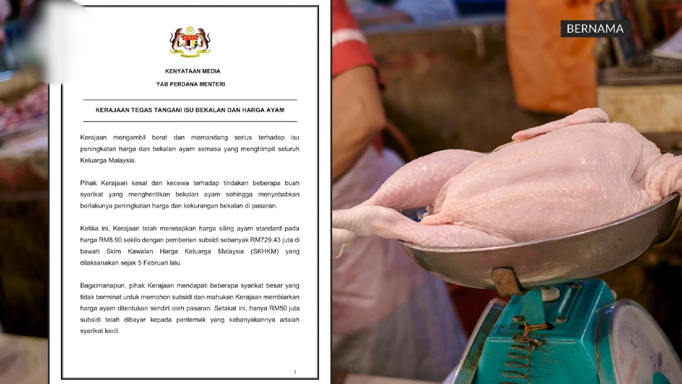 มาเลเซียระงับส่งออกไก่เริ่ม มิ.ย. หลังขาดแคลน-ราคาพุ่ง