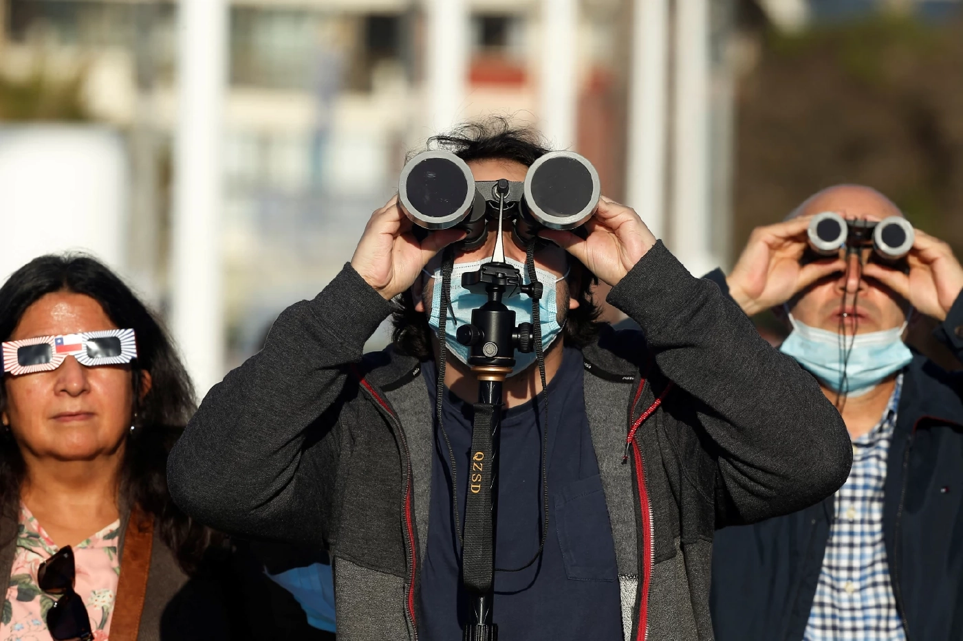 อเมริกาใต้ชมสุริยุปราคาครั้งแรกของปี 2565