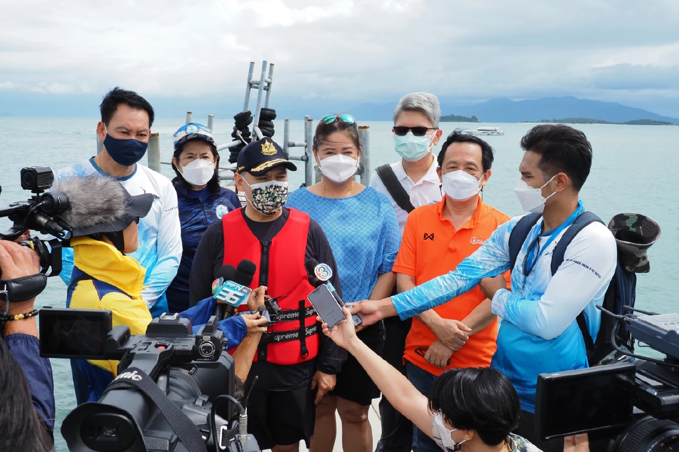 “รมว.ทส.” ปลื้ม! พบสัตว์ทะเลเพิ่มขึ้น แหล่งปะการังขาแท่นใต้ทะเล