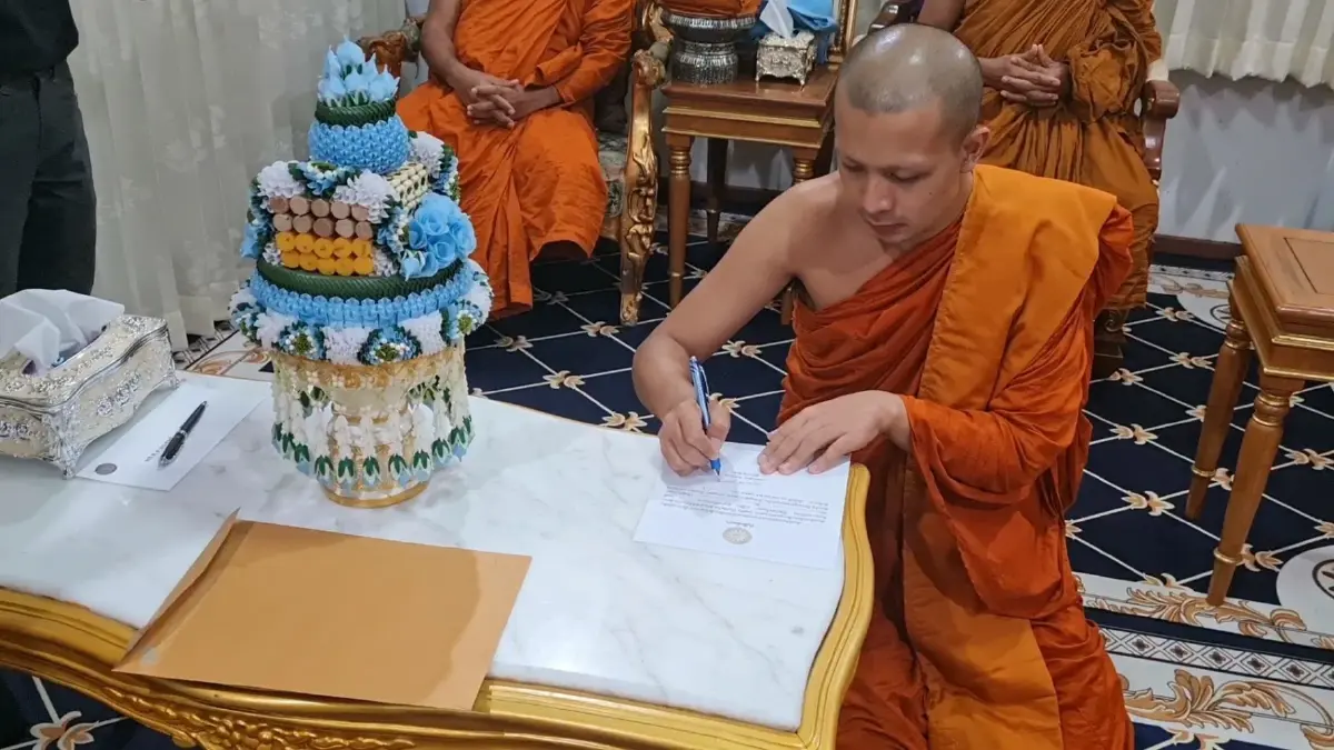 ตร.เด้งรับลูกสอบปม "อดีตพระกาโตะ" เบิกเงินวัด 6 แสน วิ่งเต้นปิดข่าวมั่วสีกา