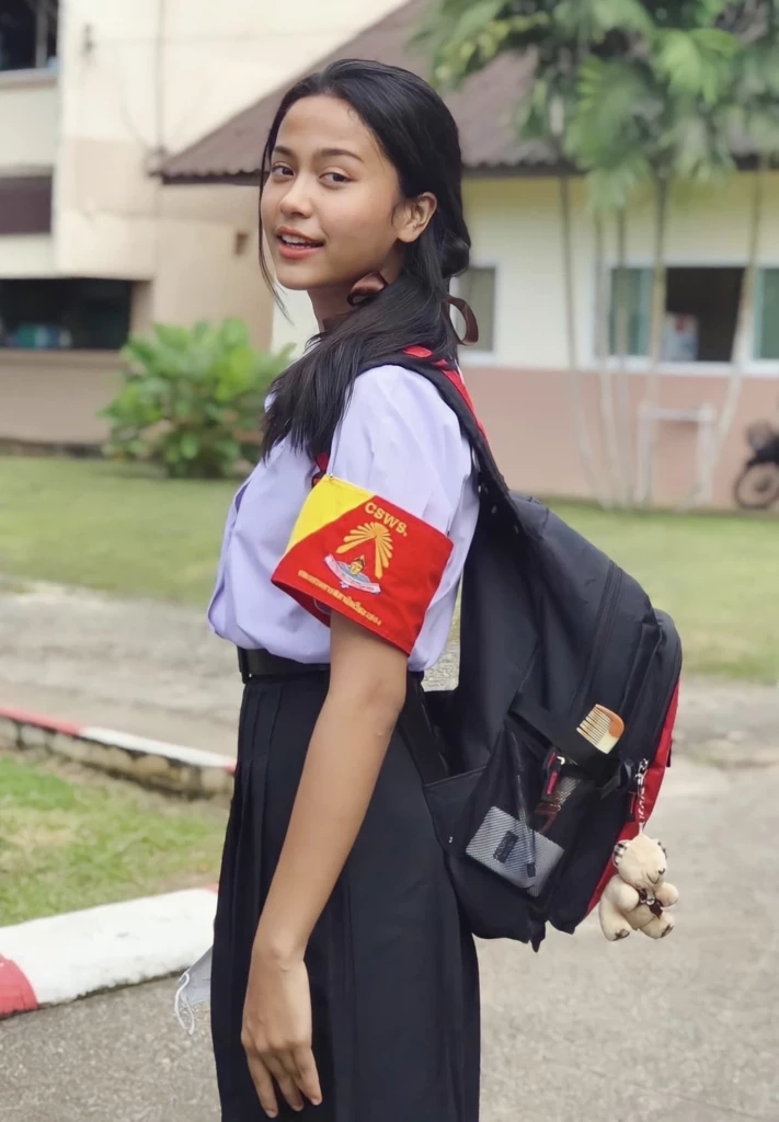 แห่แซว "มาลัยกะ คาร" มิสแกรนด์เชียงราย สลัดลุคนางงาม เปิดเทอมวันแรก