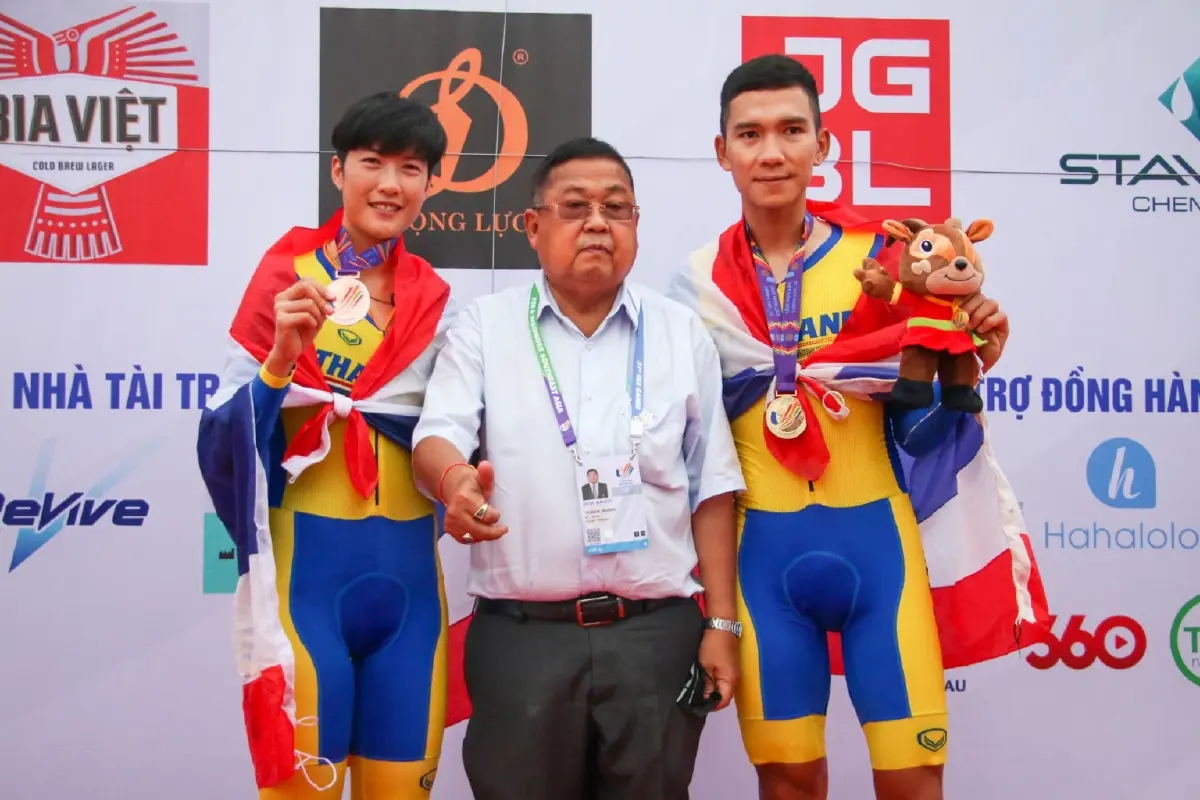 “พีระพล” สู้สุดหัวใจคว้าทองไทม์ไทรอัล รวมนักปั่นไทยคว้าแล้ว 3 ทองซีเกมส์