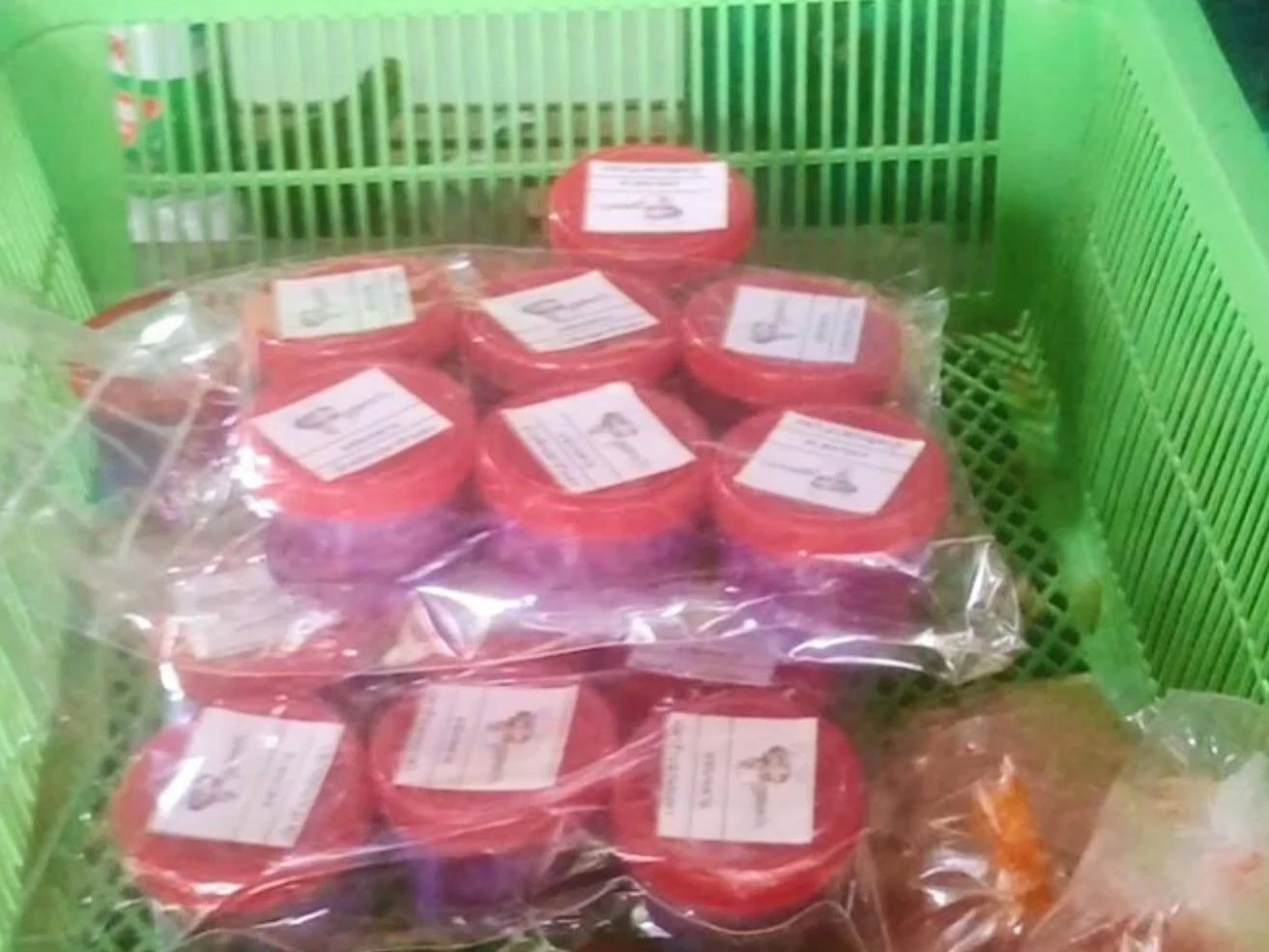 เจ้าหน้าที่เก็บปลาร้าแซ่บหลายจากสำนักลัทธิพระบิดา หลังโผล่วางขายทั่วอำเภอ