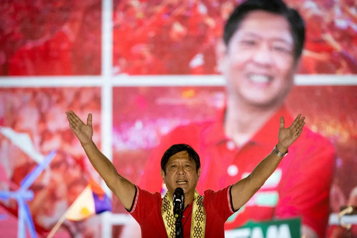 "เฟอร์ดินานด์ มาร์กอส จูเนียร์" คว้าชัยเลือกตั้ง ปธน.ฟิลิปปินส์