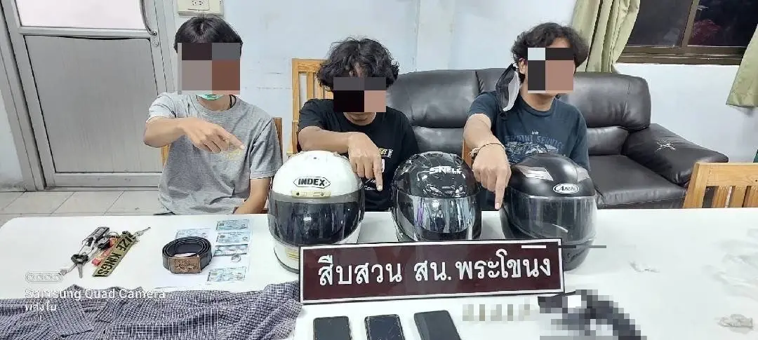 จับ 3 นร.ช่าง ควงปืนตบหัวเข็มขัด-แหวนอริ