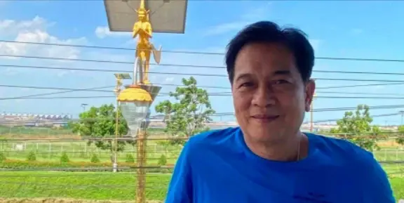 นายทรงชัย นกขมิ้น นายกองค์การบริหารส่วนตำบล (อบต.) ราชาเทวะ จ.สมุทรปราการ