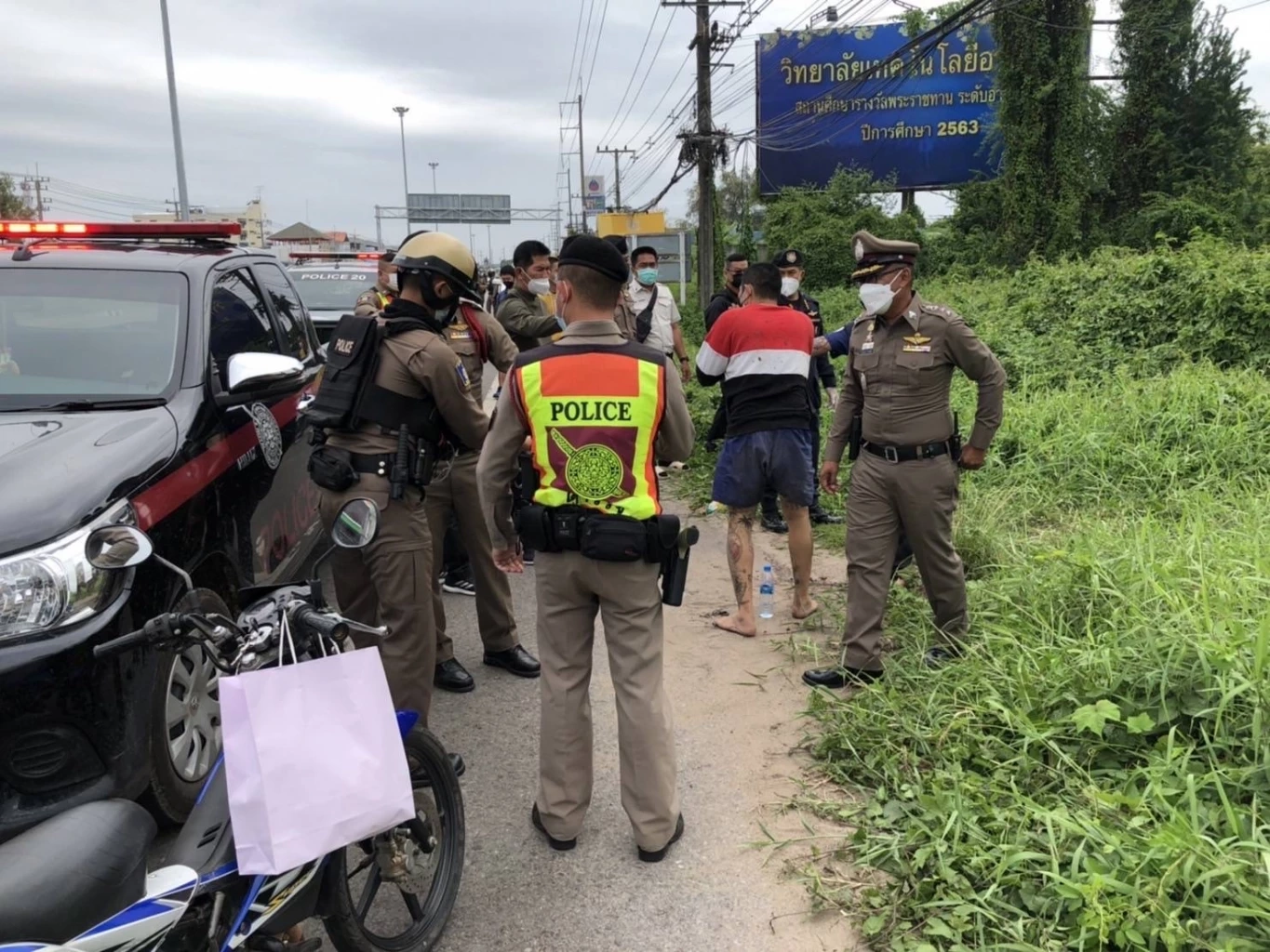 3นักโทษคดียาเสพติดป่วยโควิดแหกคุกหนองคายกลางดึก