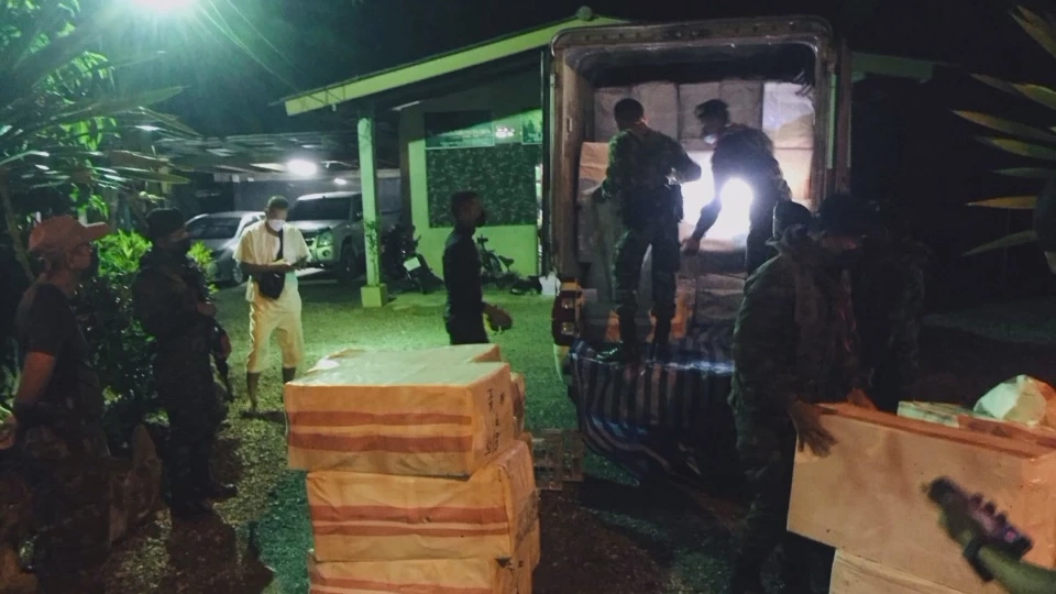 ศรชล.สตูล ยึด“ตุ๊กแกตากแห้ง”หนัก 700 กก. ลอบนำเข้าจากอินโดฯ