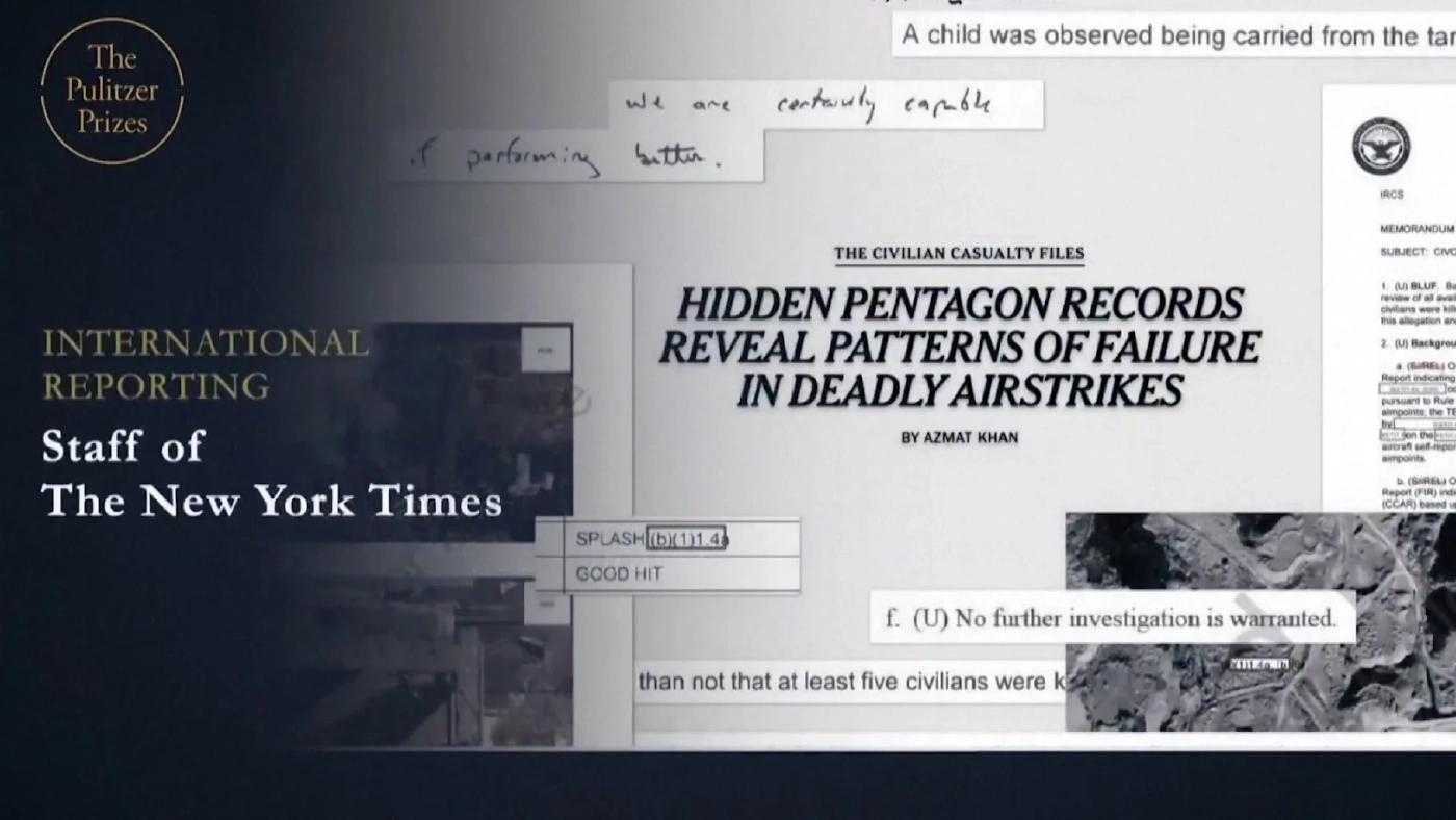 รางวัลพูลิตเซอร์เชิดชูเกียรตินักข่าวยูเครน