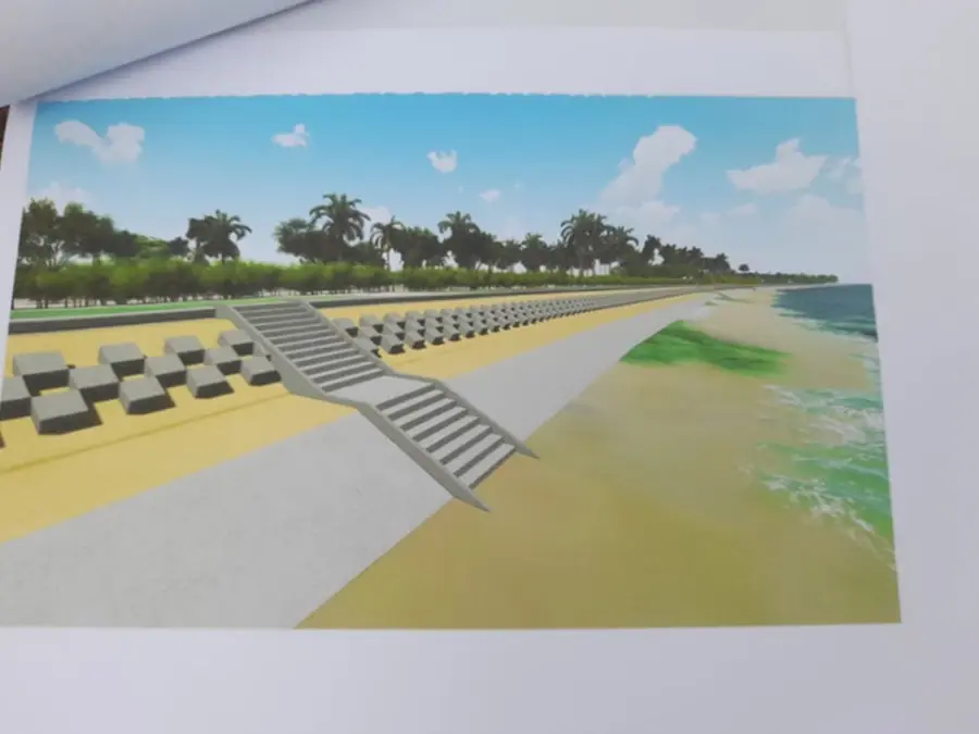 ตัวอย่างรายงานโครงการเขื่อนหาดแม่รำพึง