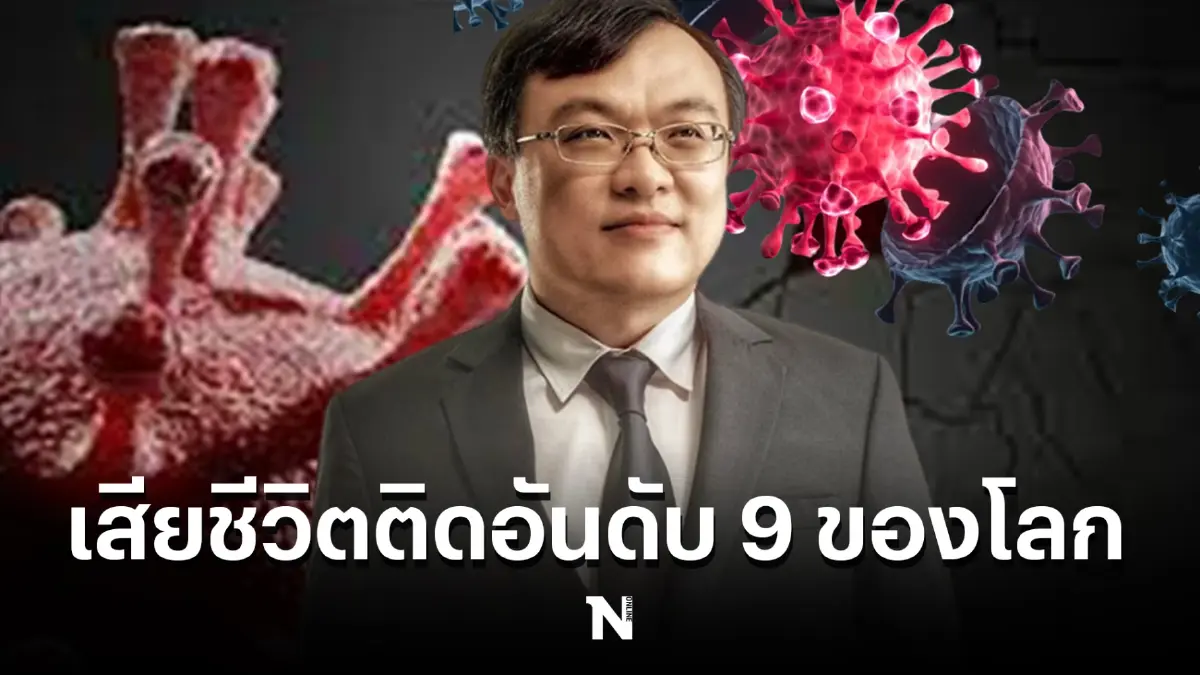 จับตา โควิดวันนี้ไทยเสียชีวิตสูงอันดับ 9 ของโลก หมอธีระเผยเป็น 27.8% เอเชีย