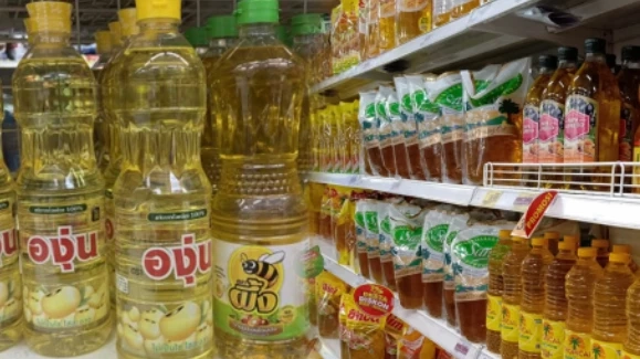 น้ำมันปาล์มบรรจุขวด