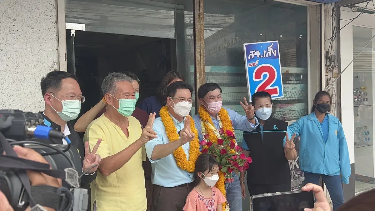 "จุรินทร์"นำขุนพลปชป.ลงพื้นที่่หาเสียงช่วย"สจ.เส็ง"ลุยเลือกซ่อมราชบุรี