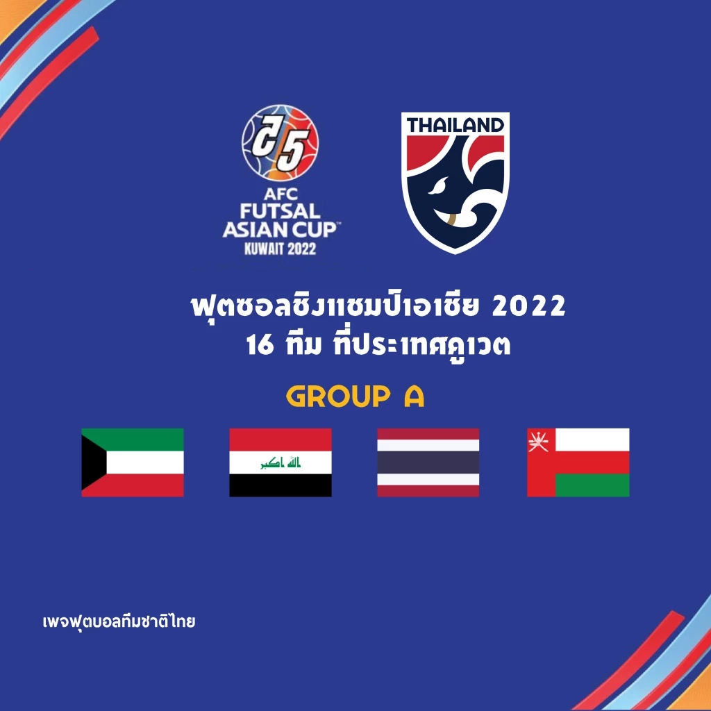 "บิ๊กป๋อม" พอใจผลจับสลากฟุตซอลไทย ร่วมสาย คูเวต, อิรัก, โอมาน ศึกถ้วยเอเชีย
