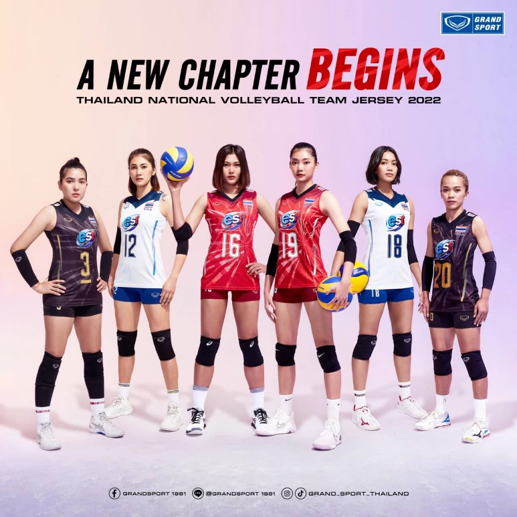 “แกรนด์สปอร์ต” เปิดตัวชุดวอลเลย์บอลทีมชาติ ภายใต้แนวคิด A NEW CHAPTER BEGINS
