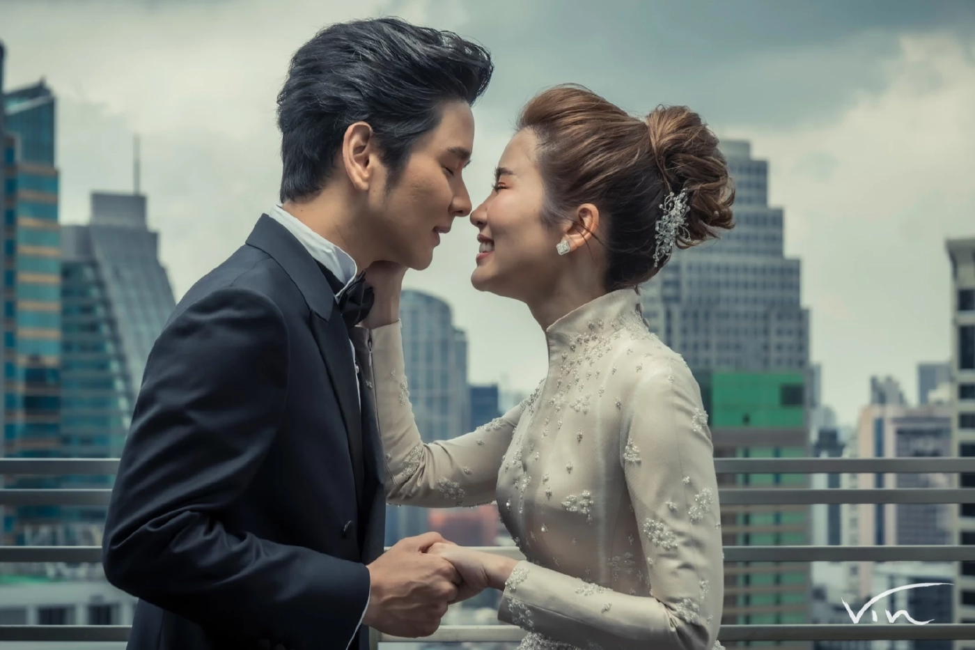 แต่งแล้ว “โต๋-ไบรท์” เข้าพิธีวิวาห์ในโบสถ์บ่ายนี้