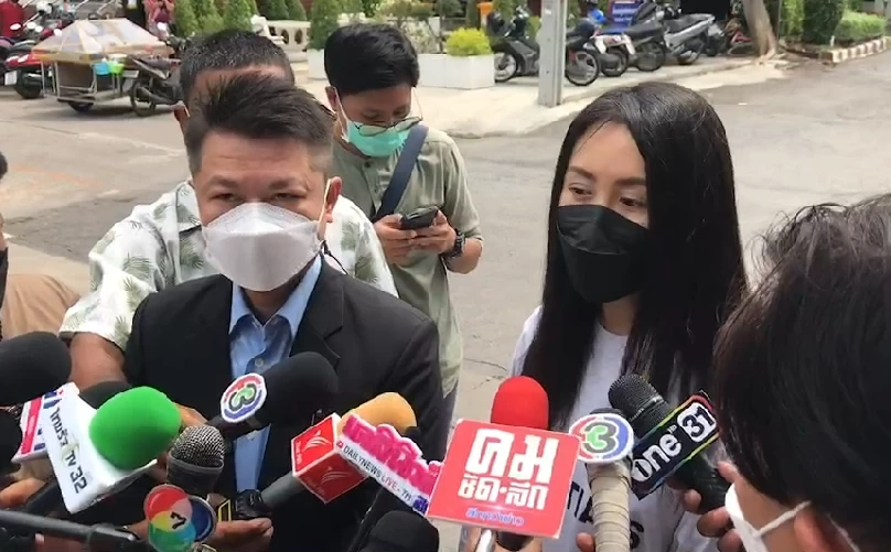 แซน วิศาพัช มโนมัยรัตน์ แจ้งจับหมิ่นประมาท จิน ธรรมวัฒนะ สามี หนิงปณิตา 