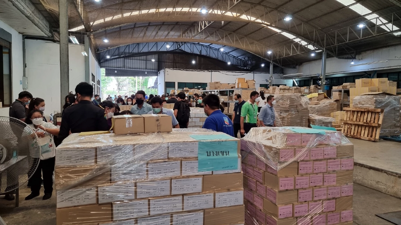 กกต.ตรวจเข้ม "บัตรเลือกตั้ง"ครบ 50 เขต พร้อม"เลือกตั้งผู้ว่าฯกทม.65"(คลิป)