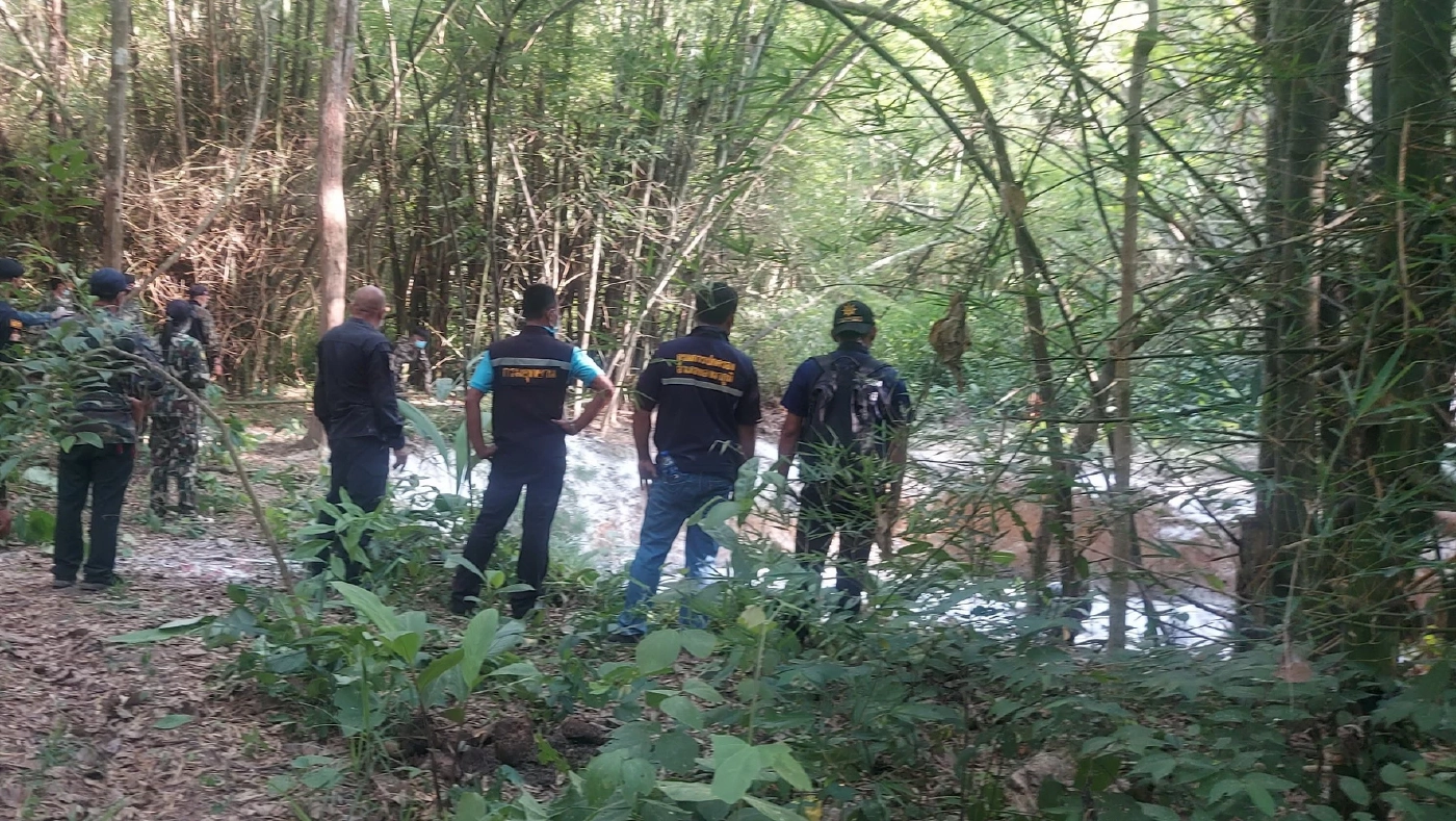 เหตุ 5 ช้างป่ากาญจนบุรี ตกหลุมยุบเสียชีวิต