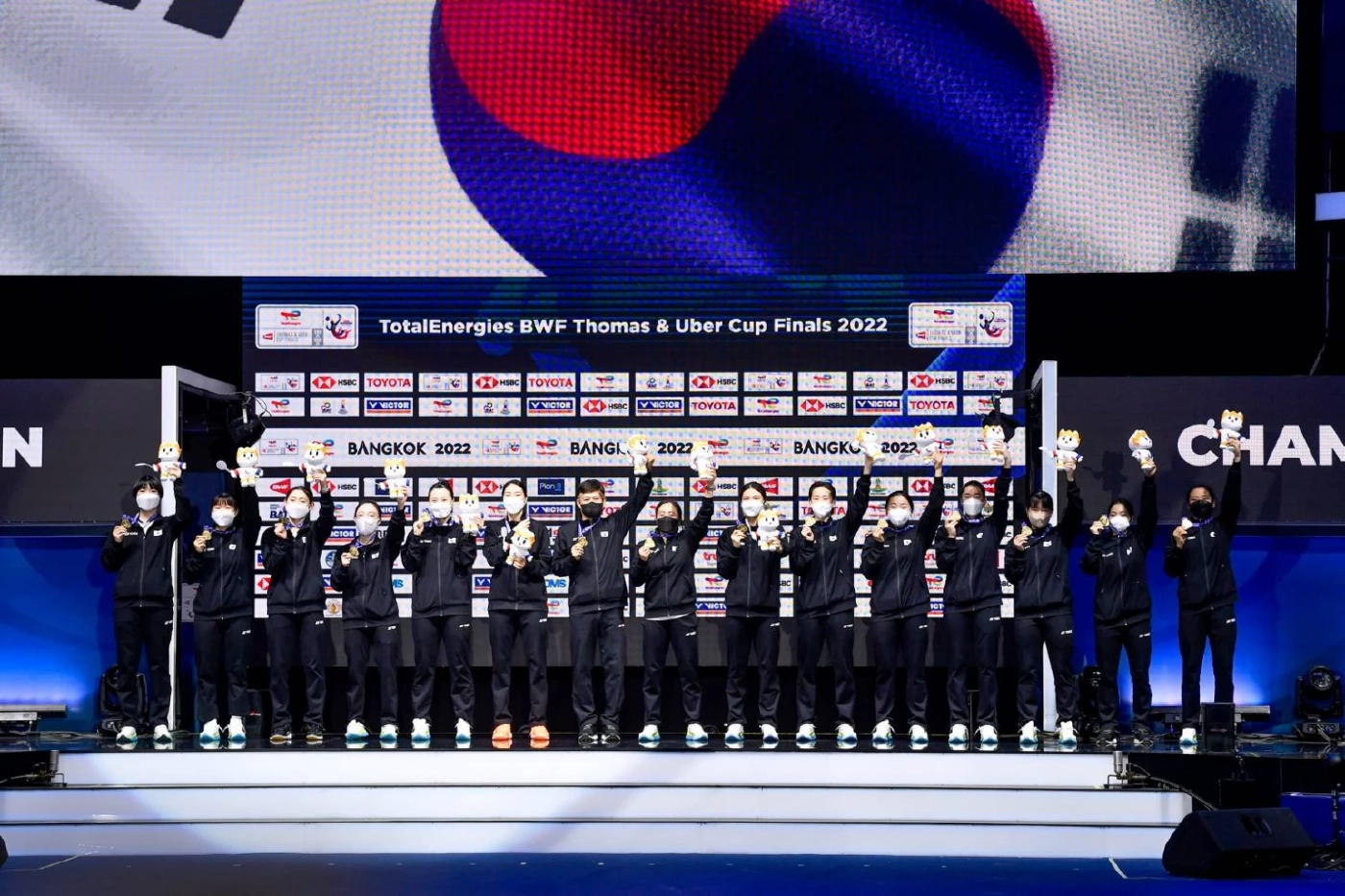 เกาหลีใต้ ผงาดแชม์อูเบอร์คัพยิ่งใหญ่ ขนไก่สาวไทยได้ที่ 3 อัดฉีดทะลุ 5 ล้าน