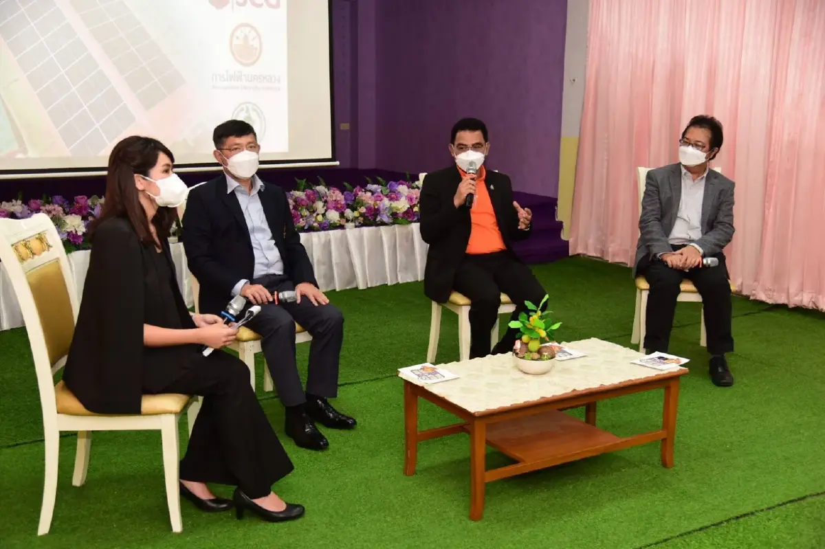 MEA ร่วมกับ SCG และ กทม. ส่งมอบ Solar Rooftop ให้กับโรงเรียนวัดประชาระบือธรรม