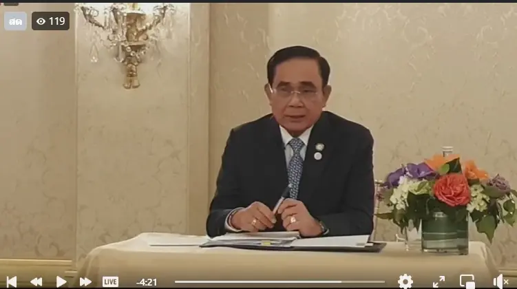 พล.อ.ประยุทธ์ จันทร์โอชา นายกรัฐมนตรี และ รมว.กลาโหม