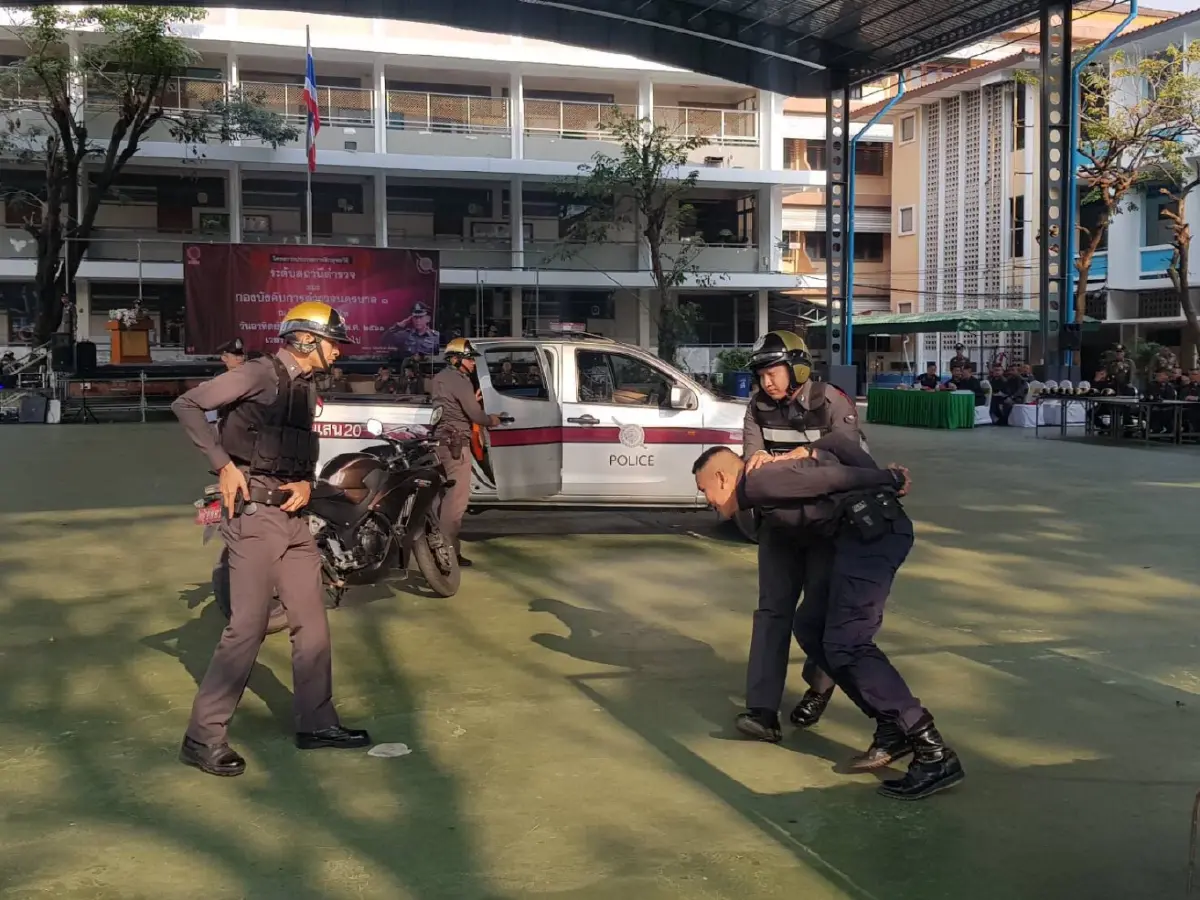 พล.ต.อ.สุวัฒน์ ชู สภ.เมืองนครฯ ผลลัพธ์ของการฝึกยุทธวิธี