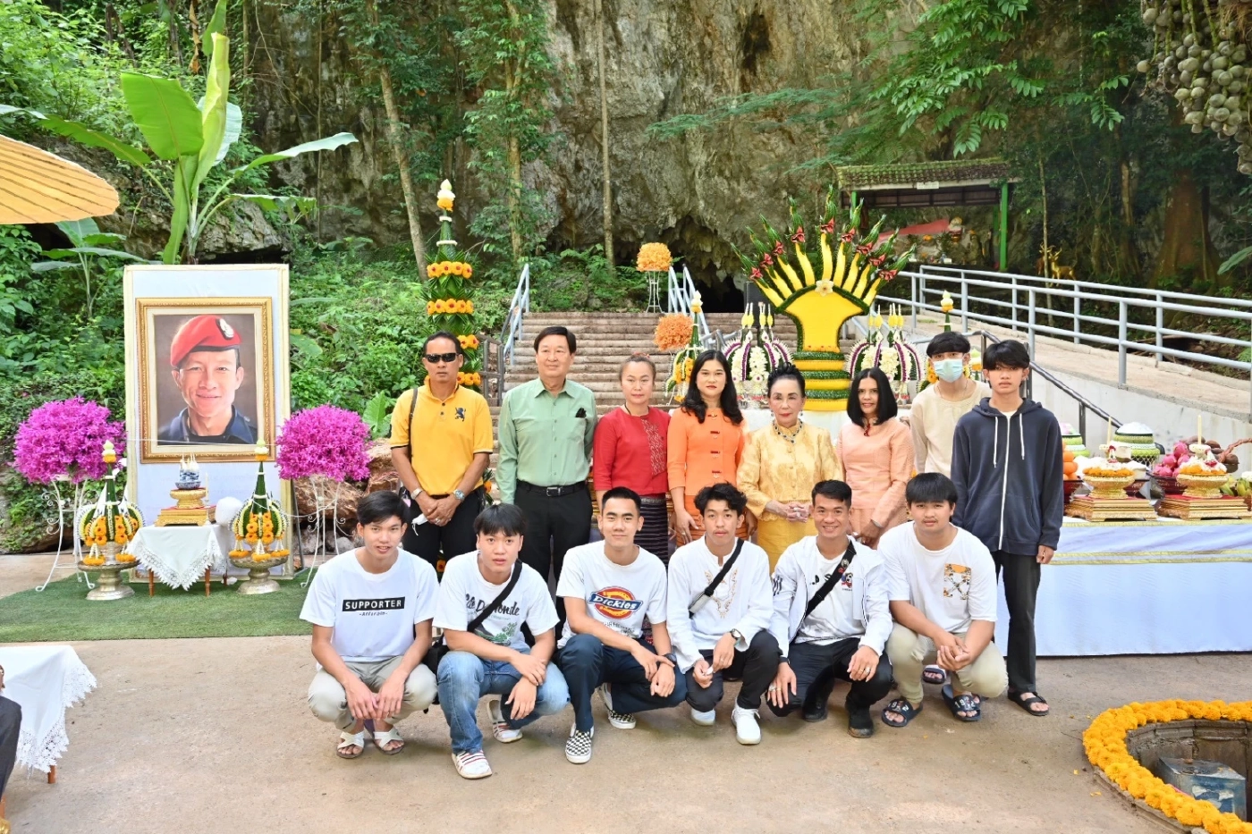 รำลึกครบรอบ 4 ปีเหตุการณ์ 13 หมูป่าติดถ้ำหลวง-ขุนน้ำนางนอน