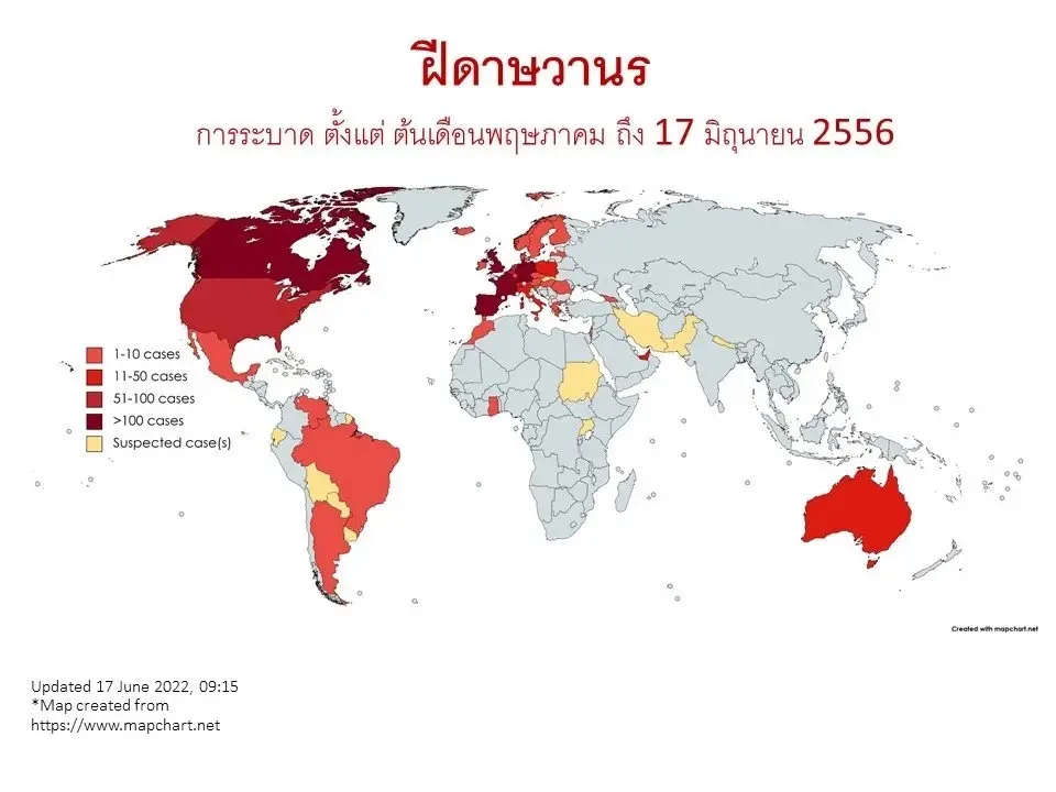 "หมอยง" เปิดข้อมูลล่าสุด การระบาดโรคฝีดาษลิง ย้ำชัด ยากต่อการป้องกัน
