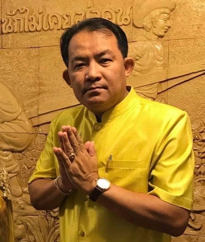 นายศรีวุรรณ จรรยา เลขาธิการ สมาคมองค์การพิทักษ์รัฐธรรมนูญไทย 